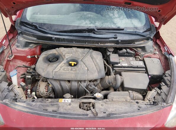 KMHD35LH3HU356613 2017 HYUNDAI ELANTRA GT Red Вид ззаду