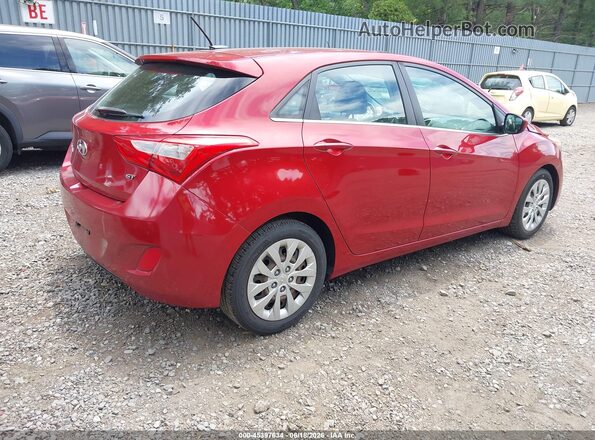 KMHD35LH3HU374593 2017 HYUNDAI ELANTRA GT Red Հետևի աջ