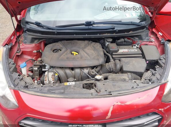 KMHD35LH3HU374593 2017 HYUNDAI ELANTRA GT Red Հետևի տեսք
