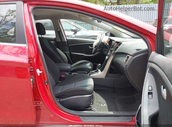 KMHD35LH3HU374593 2017 HYUNDAI ELANTRA GT Red Սալոնի դիմացի տեսք