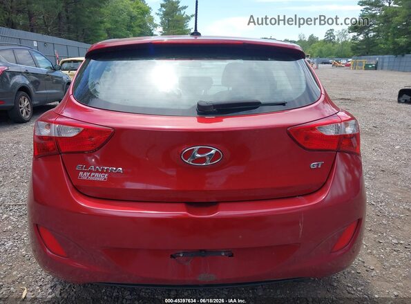 KMHD35LH3HU374593 2017 HYUNDAI ELANTRA GT Red 