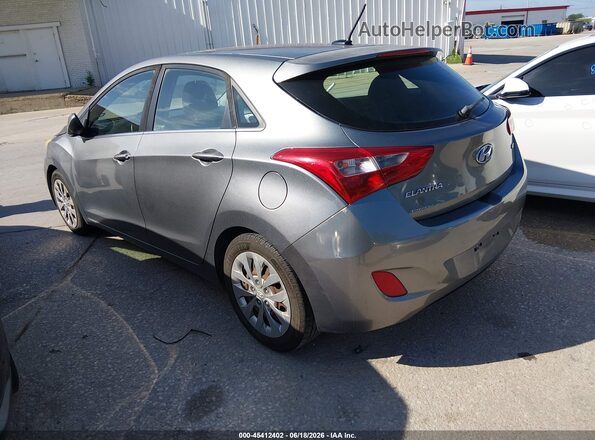 KMHD35LH3HU376831 2017 HYUNDAI ELANTRA GT Gray უკანა მარცხენა
