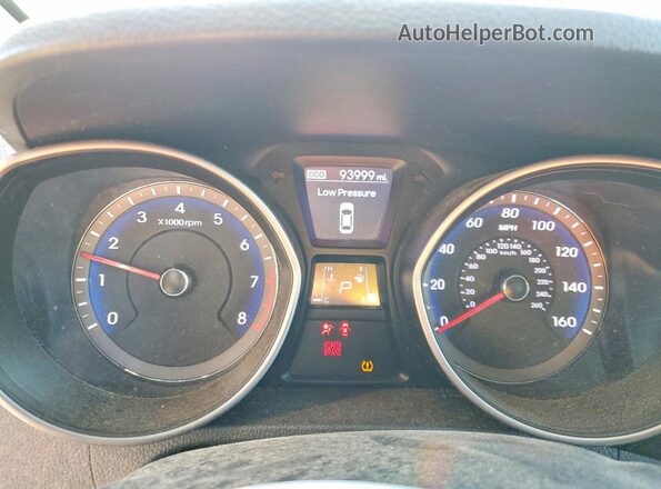 KMHD35LH4GU252775 2016 HYUNDAI ELANTRA Silver 