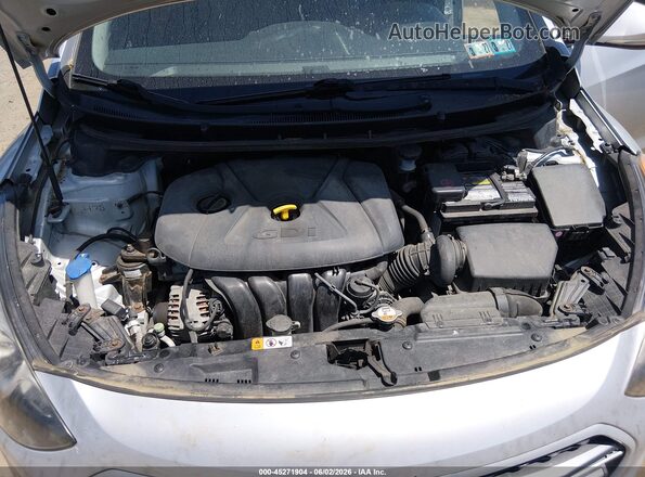KMHD35LH4GU275134 2016 HYUNDAI ELANTRA GT Silver Widok z tyłu