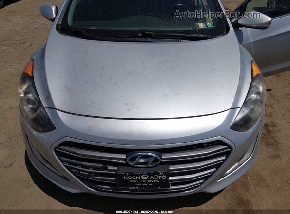 KMHD35LH4GU275134 2016 HYUNDAI ELANTRA GT Silver Widok z przodu