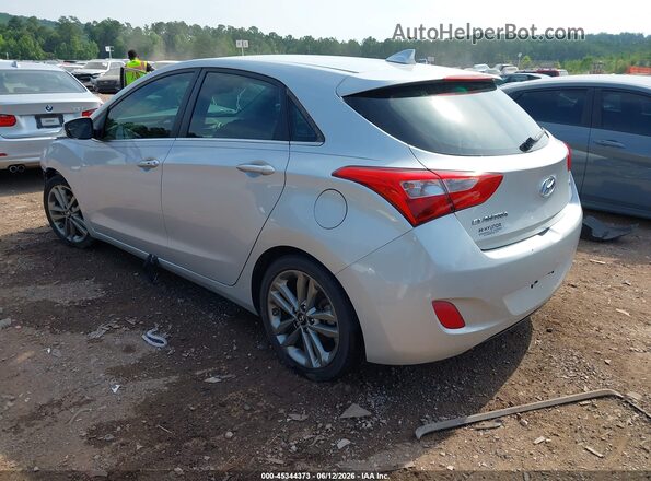 KMHD35LH4GU316166 2016 HYUNDAI ELANTRA GT Silver Tył lewy
