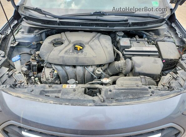 KMHD35LH4GU328771 2016 HYUNDAI ELANTRA Gray 