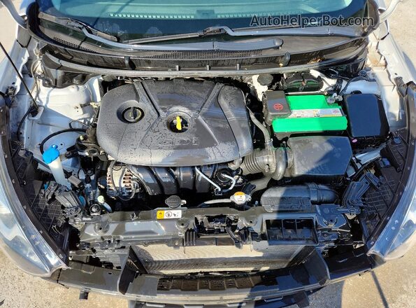 KMHD35LH4HU383786 2017 HYUNDAI ELANTRA Серебряный Вид задней части салона