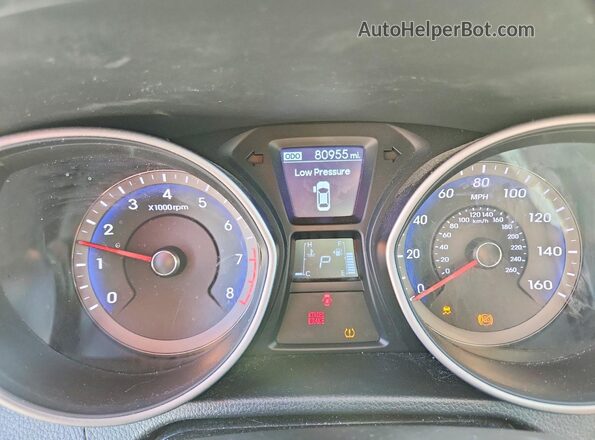KMHD35LH4HU383786 2017 HYUNDAI ELANTRA Серебряный Вид щитка приборов