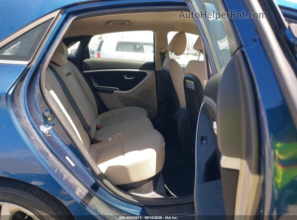 KMHD35LH5GU284540 2016 HYUNDAI ELANTRA GT Blue Widok naklejki z numerem VIN