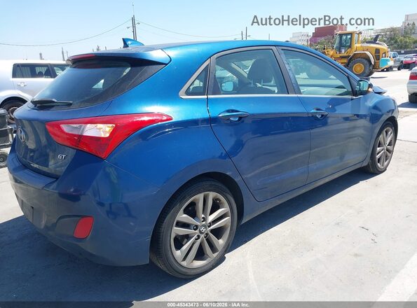 KMHD35LH5GU284540 2016 HYUNDAI ELANTRA GT Blue Tył prawy