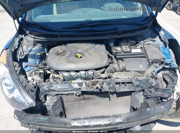 KMHD35LH5GU284540 2016 HYUNDAI ELANTRA GT Blue Widok z tyłu