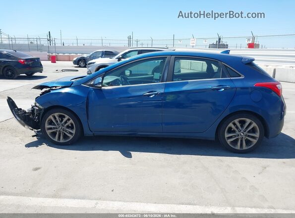 KMHD35LH5GU284540 2016 HYUNDAI ELANTRA GT Blue 
