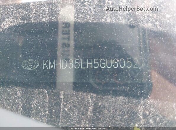 KMHD35LH5GU305273 2016 HYUNDAI ELANTRA GT Gray Engine compartment view