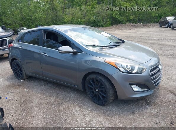 KMHD35LH5GU305273 2016 HYUNDAI ELANTRA GT Gray Rear interior view