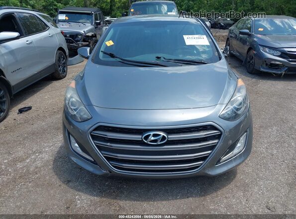 KMHD35LH5GU305273 2016 HYUNDAI ELANTRA GT Gray Instrument cluster view