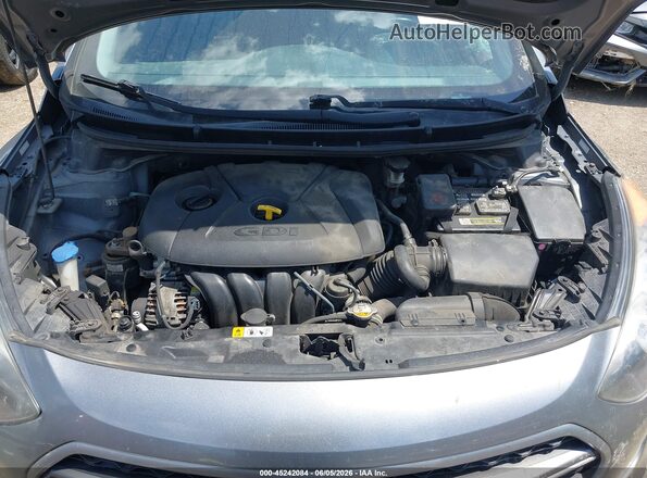 KMHD35LH5GU305273 2016 HYUNDAI ELANTRA GT Gray Rear view