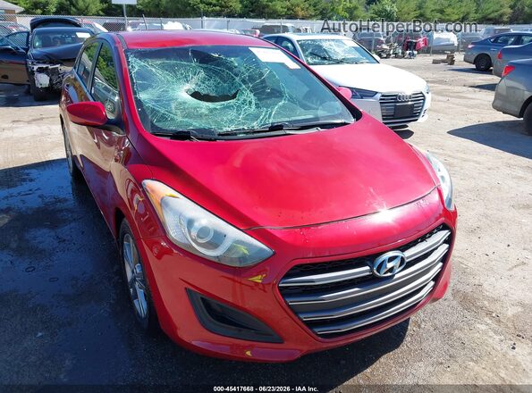 KMHD35LH5GU327077 2016 HYUNDAI ELANTRA GT Red Դիմացի տեսք