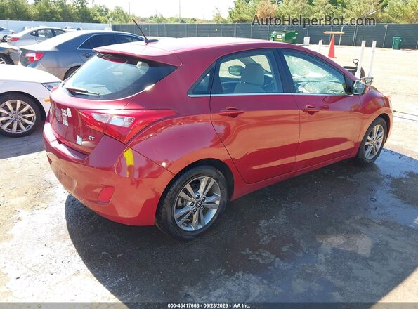 KMHD35LH5GU327077 2016 HYUNDAI ELANTRA GT Red Հետևի աջ