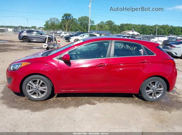KMHD35LH5GU327077 2016 HYUNDAI ELANTRA GT Red Սալոնի 360 աստիճան տեսք