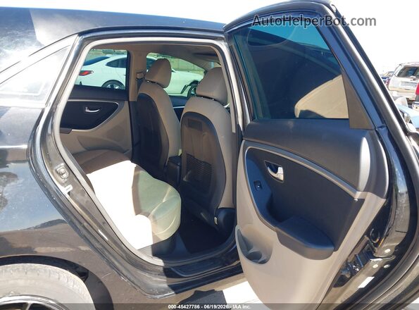 KMHD35LH5GU342615 2016 HYUNDAI ELANTRA GT Black VIN კოდის სტიკერის ხედი