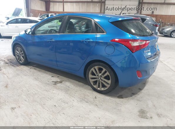 KMHD35LH5HU360212 2017 HYUNDAI ELANTRA GT Blue Tył lewy