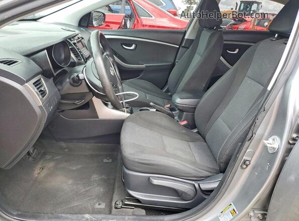 KMHD35LH5HU381397 2017 HYUNDAI ELANTRA Gray Front interior view