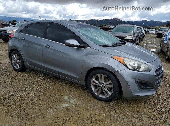 KMHD35LH5HU381397 2017 HYUNDAI ELANTRA Gray Front right
