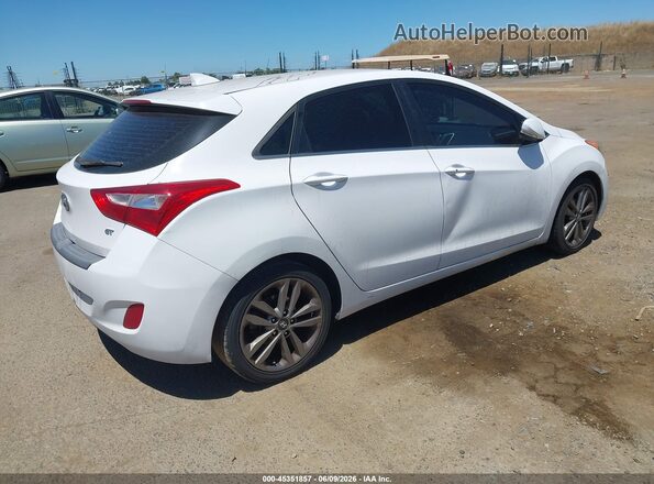 KMHD35LH6GU284238 2016 HYUNDAI ELANTRA GT White 