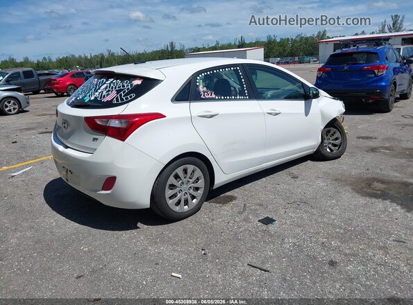 KMHD35LH6GU324673 2016 HYUNDAI ELANTRA GT White Trasero derecho