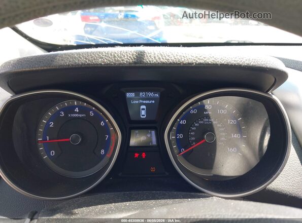KMHD35LH6GU324673 2016 HYUNDAI ELANTRA GT White Vista de los asientos traseros