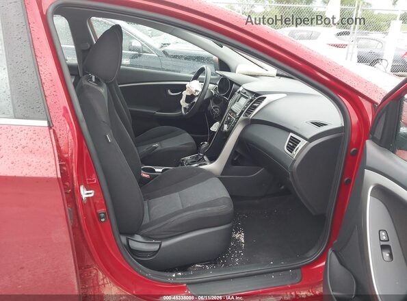 KMHD35LH6HU377231 2017 HYUNDAI ELANTRA GT Red Front interior view