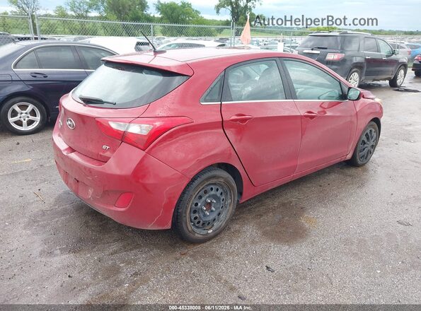 KMHD35LH6HU377231 2017 HYUNDAI ELANTRA GT Red Rear right