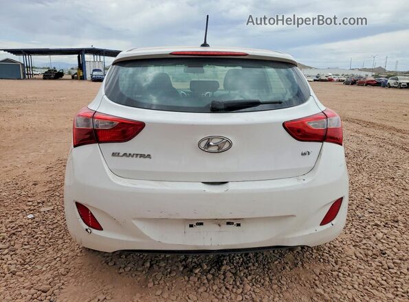 KMHD35LH6HU380663 2017 HYUNDAI ELANTRA White უკანა ხედი