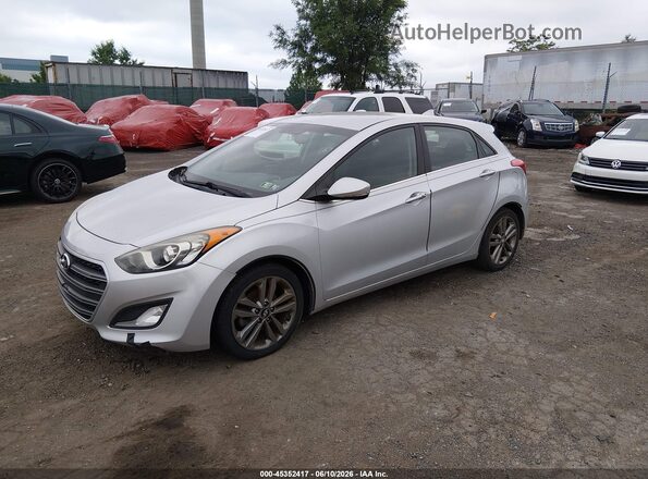 KMHD35LH7GU288301 2016 HYUNDAI ELANTRA GT Silver Vista tres cuartos delantera izquierda