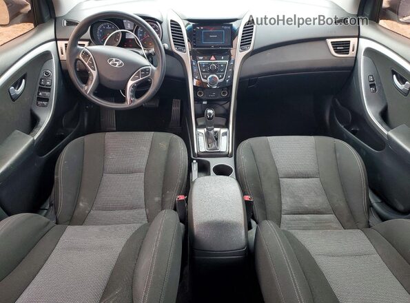 KMHD35LH7GU292896 2016 HYUNDAI ELANTRA Угольный Вид панели приборов
