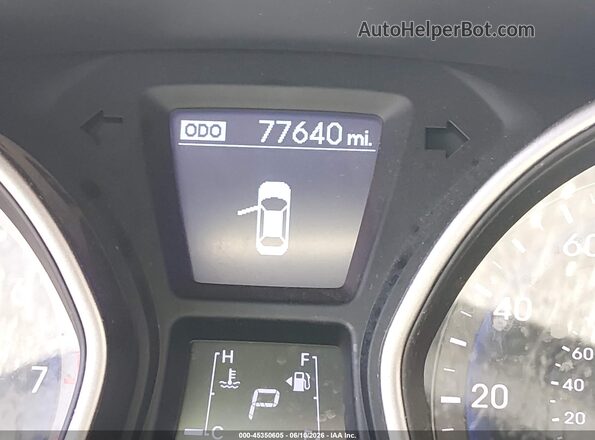 KMHD35LH7GU318476 2016 HYUNDAI ELANTRA GT Blue Widok tylnych siedzeń