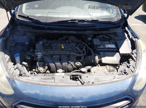 KMHD35LH7GU318476 2016 HYUNDAI ELANTRA GT Blue Widok z tyłu