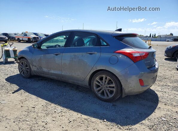 KMHD35LH8HU336020 2017 HYUNDAI ELANTRA Серый Задняя левая четверть