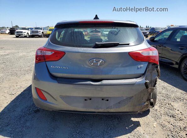 KMHD35LH8HU336020 2017 HYUNDAI ELANTRA Серый Вид сзади