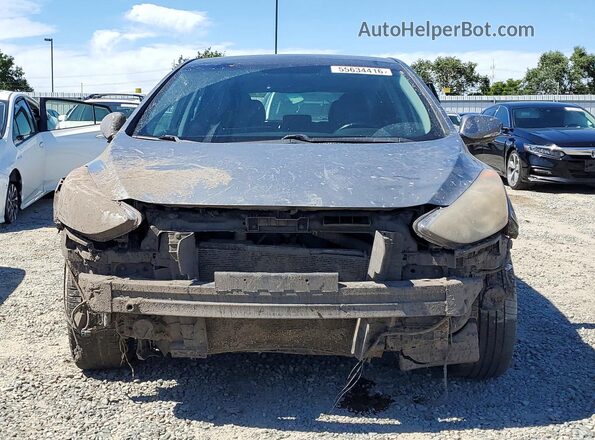 KMHD35LH8HU336020 2017 HYUNDAI ELANTRA Серый Вид спереди