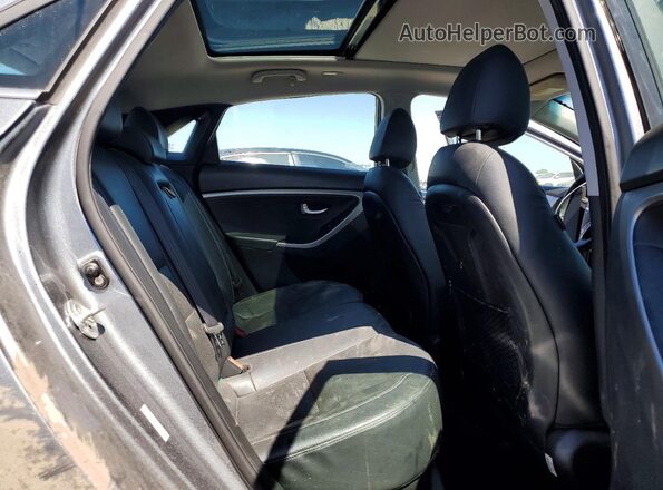 KMHD35LH8HU336020 2017 HYUNDAI ELANTRA Серый Вид задних сидений
