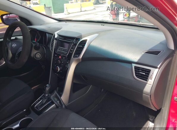 KMHD35LH8HU357482 2017 HYUNDAI ELANTRA GT Red Սալոնի դիմացի տեսք