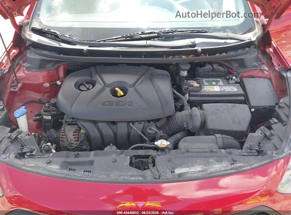 KMHD35LH8HU357482 2017 HYUNDAI ELANTRA GT Red Հետևի տեսք