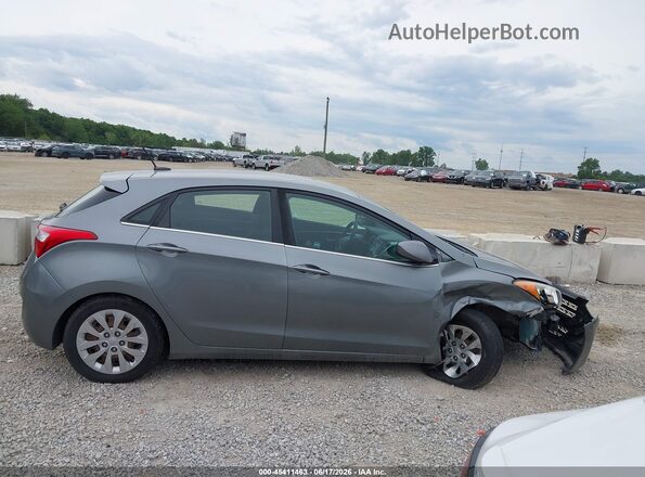 KMHD35LH8HU375691 2017 HYUNDAI ELANTRA GT Gray Rear interior view