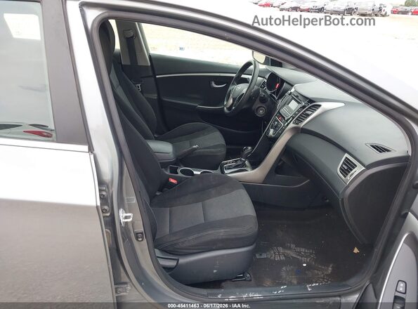 KMHD35LH8HU375691 2017 HYUNDAI ELANTRA GT Gray Front interior view