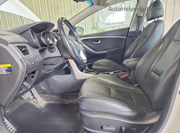 KMHD35LH9GU260984 2016 HYUNDAI ELANTRA White Widok wnętrza z przodu