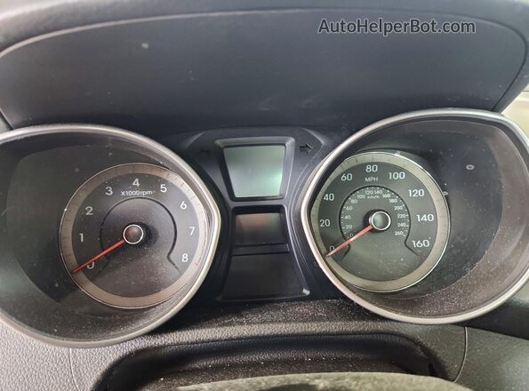KMHD35LH9GU260984 2016 HYUNDAI ELANTRA White Widok zestawu wskaźników