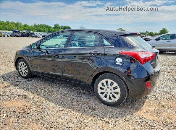 KMHD35LH9GU281253 2016 HYUNDAI ELANTRA Black Tył lewy