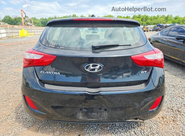 KMHD35LH9GU281253 2016 HYUNDAI ELANTRA Black Widok z tyłu